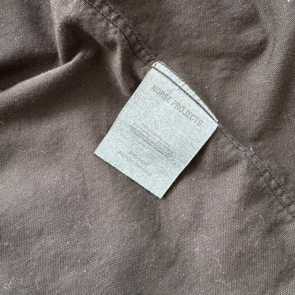 Norse Projects Oxford Cloth Button Down Shirt (Black) - Picture 5 of 5